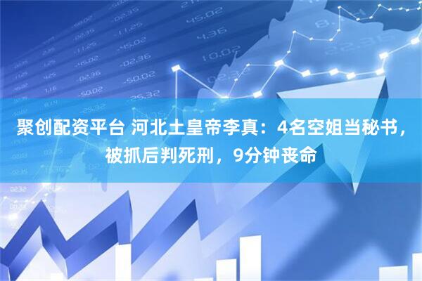 聚创配资平台 河北土皇帝李真：4名空姐当秘书，被抓后判死刑，9分钟丧命